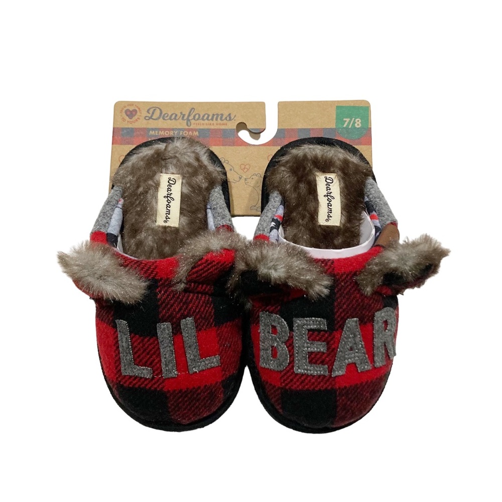 NWT Dearfoams slippers